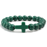 Natural Stone Beaded Bracelet