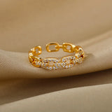 Geometric Twist Chain Ring