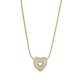 Amore Heart Pendant Necklace