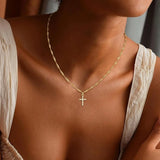 Faith Cross Pendant Necklace