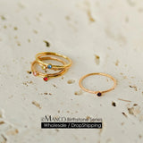 Birthstone Band Ring