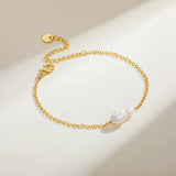 Freshwater Pearl Chain Bracelet
