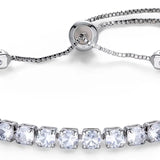 Celeste Zircon Tennis Bracelet