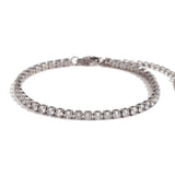Cubic Zircon Tennis Chain Bracelet