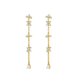 Parisienne Flower Drop Earrings