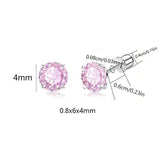 Screw-Back Stud Earring Set