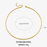 Classic Snake Chain Necklace