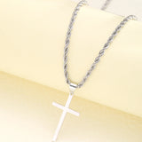 Minimalist Cross Pendant Necklace