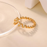 Zircon Geometric Twist Ring