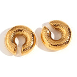 Luna C-Shape Clip Earrings