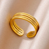 Classic Gold Band Ring - Style 18