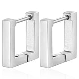 Madison Square Hoop Earrings