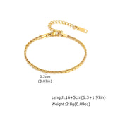 18K Gold Layered Chain & Cuff Bracelet Stack