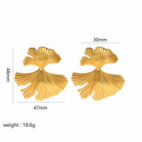 Gold Butterfly Waterproof Earrings