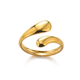 Classic Gold Band Ring - Style 16