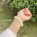 Jade Glass Bangle