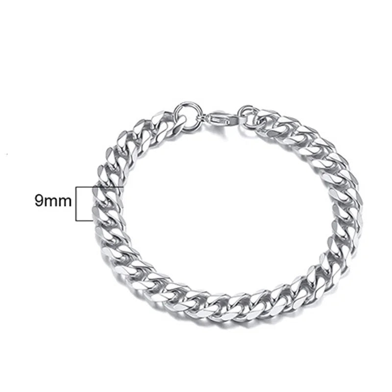 Classic Cuban Chain Bracelet