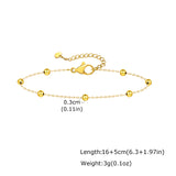 18K Gold Layered Chain & Cuff Bracelet Stack