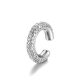 Celestia Pavé Ear Cuff – No Piercing Sparkle Hoop