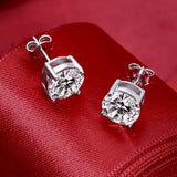 Moissanite Stud Earrings