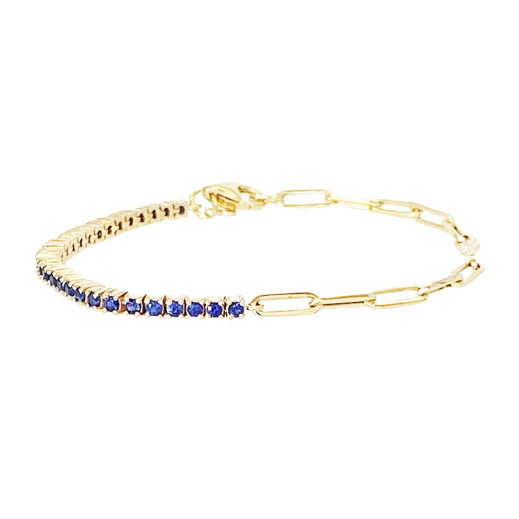 Golden Luxe Tennis Bracelet Collection