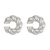 Luna C-Shape Clip Earrings