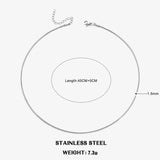 Classic Snake Chain Necklace