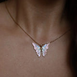 Butterfly Pendant Necklace