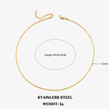 Classic Snake Chain Necklace