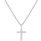 Gold Cross Pendant Necklace