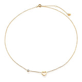 Dainty Sideways Cross Choker