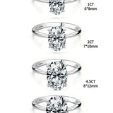Promise Oval Crystal Ring