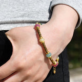 Natural Stone Bohemia Chain Bracelet