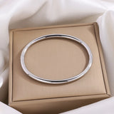 18K Gold-Plated Hollow Cuff Bracelet