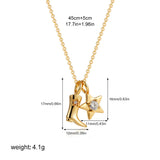 Cowboy Boot Star Pendant Necklace