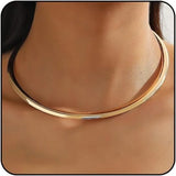 Open Round Collar Choker