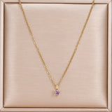 Dainty Crystal Clavicle Necklace
