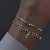Sterling Silver Coil Bracelet