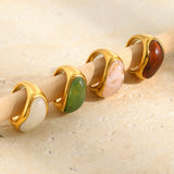 Colorful Resin Chunky Statement Ring