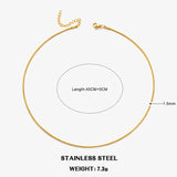 Classic Snake Chain Necklace