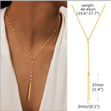 Grace Y-Drop Lariat Necklace