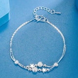 Lucky Clover Crystal Bracelet