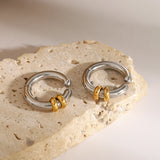 Geometric C-Shape Ear Cuffs
