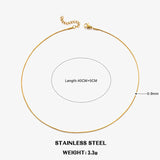 Classic Snake Chain Necklace