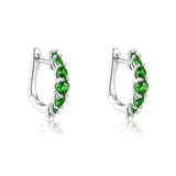 Rhinestone Irregular Long Chain Earrings