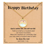 Mustard Seed Faith Necklace