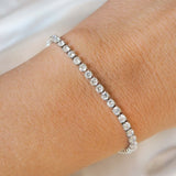 Zirconia Adjustable Choker Necklace