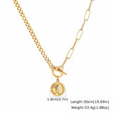 Toggle Coin Layering Necklace