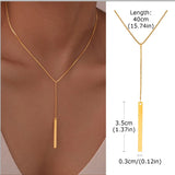 Grace Y-Drop Lariat Necklace