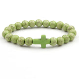 Natural Stone Beaded Bracelet